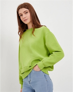 Женский свитшот цвета лайма Mascotte lite