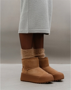 Бежевые женские угги Lite by mascotte