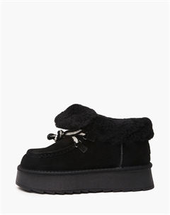 Черные женские угги Mascotte