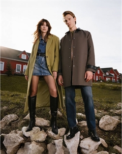 Черные женские сапоги-казаки Mascotte