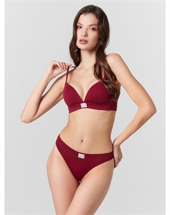 Трусы бразилиана женские бордовые Mark formelle