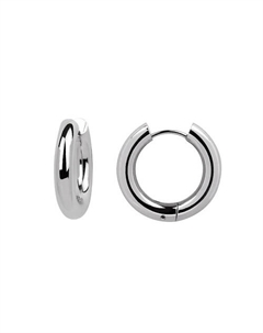 Круглые серьги-конго Morza