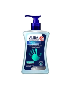 Antibacterial Крем-мыло антибактериальное Derma Protect Soft 250 Aura