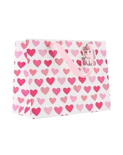 Подарочный пакет Heart Unicorns approve