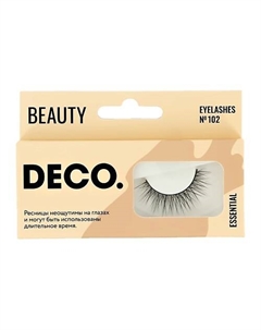 Накладные ресницы ESSENTIAL № 102 Deco
