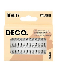 Пучки ресниц средние Deco