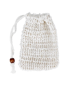 Мочалка-мешочек для мыла натуральная Deco