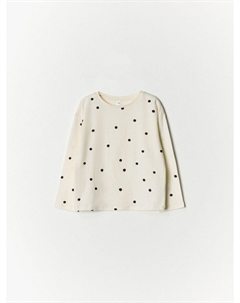 Лонгслив с принтом для девочек Sela