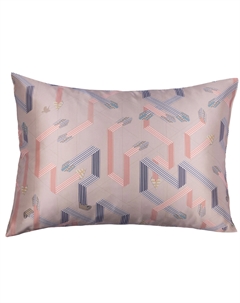 Наволочка Геометрия Санкт-Петербурга Чернильница в пудровом 50х70см Mollen