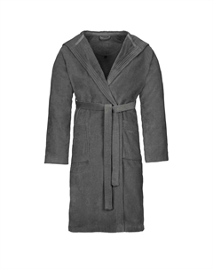 Халат махровый Texas размер M, серый Vossen