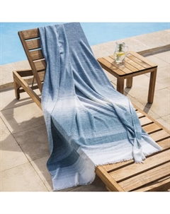 Плед Eole, голубой Brun de vian-tiran