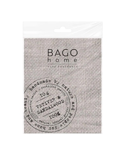 Саше ароматическое Nature Ветивер и сандал Bago home