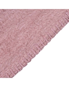 Плед 200x220см Cotton, розовый с серым Pappel