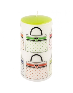 Свеча интерьерная Sartoria Borsa, столб, 10x20см Pernici