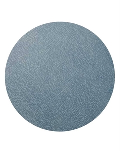 Салфетка сервировочная круглая Hippo light blue Lind dna