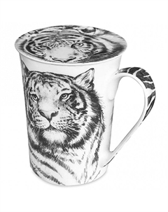 Кружка с крышкой Wild Spirit Tiger Taitu