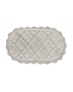 Коврик для ванной кружевной Brianna 60х100см, серый Sofi de marko