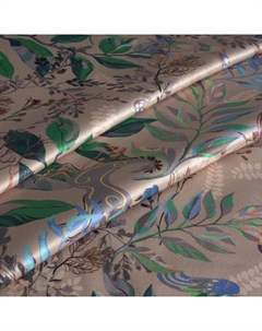 Наволочка Сказки. Таинственный лес в песочно-бежевом, сатин Mollen