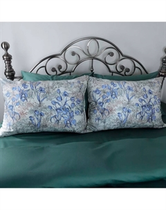 Наволочка Калмыцкая степь в жемчужно-белом Mollen