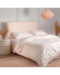 Пододеяльник 2-спальный 200x200см, светло-коричневый Lameirinho