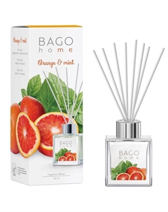 Ароматический мини-диффузор Ориджиналс. Апельсин с мятой 50мл Bago home