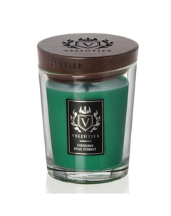 Свеча ароматическая Siberian Pine Forest 225гр Vellutier
