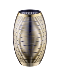 Ваза декоративная с золотым напылением 23,5см Вещицы