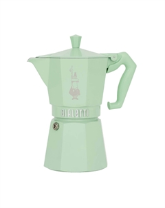 Кофеварка гейзерная Exclusive на 6 порций, цвет зеленый Bialetti