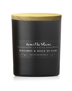 Свеча ароматическая в стекле Naturelle Бергамот и иланг-иланг Vanilla blanc