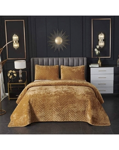 Покрывало евро Фернанд, горчица Sofi de marko