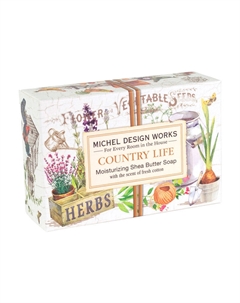 Мыло в подарочной коробке Загородная Жизнь Michel design works