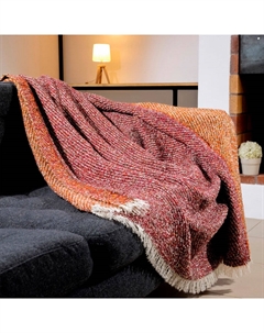 Плед 1,5-спальный Chamarre Brun de vian-tiran