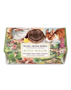 Мыло в бумажной обертке Кроличья нора Michel design works