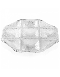 Блюдо для закусок Diamante 33x33см Ivv