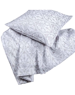 Покрывало 2-спальное Pietro 220x260см, цвет белый с розовым Portugal home