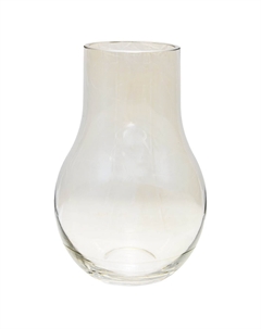 Ваза из цветного стекла 22см Вещицы