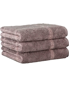 Полотенце махровое Two-Tone 50x100см, цвет графит Cawo