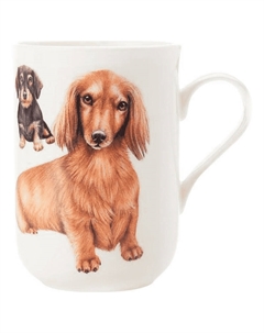 Кружка 0.3л "Такса" в подарочной упаковке. Maxwell & williams