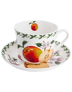 Чашка с блюдцем Maxwell&Williams Яблоко 480мл Maxwell & williams
