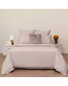 Комплект постельного белья евро Саммер, светло-серый Sofi de marko