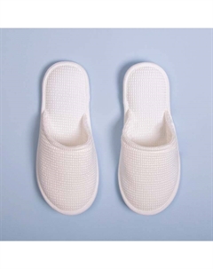 Тапочки домашние унисекс CALAMUS размер 40/41, цвет белый Hamam