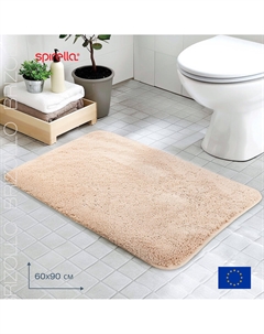 Коврик для ванной 60x90см BRIZZOLO, бежевый Spirella