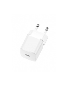 Сетевое зарядное устройство TFN nano TypeC PD 20W white б/кабеля Tfn