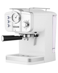 Кофеварка MF-735WH PRO, рожковая, белый Maunfeld