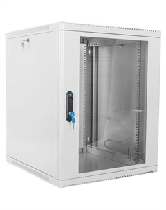 Шкаф коммутационный ЦМО ШРН-15.500 настенный, стеклянная передняя дверь, 15U, 600x746x529 мм Цмо