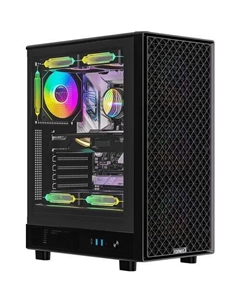 Корпус ATX Mana Dynamic, Midi-Tower, без БП, черный Formula