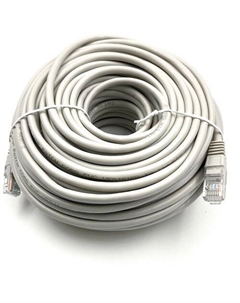 Патч-корд Buro UTP-5E-30M-G-LSZH UTP, кат.5E, 30м, 4 пары, многожильный, серый