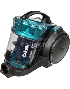 Пылесос BV1505, 2000Вт, изумрудный/черный Bbk