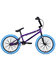 Велосипед  Madness BMX 4 (HQ-0014375) серо-фиолетовый/черный/синий Stark