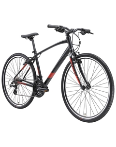 Велосипед  24 Terros 28.3 V, черный матовый металлик/оранжевый черный 18 (HQ-0014212) Stark